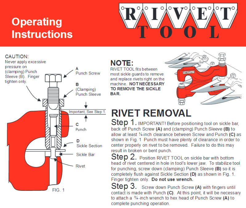 Carver EZ Rivet Tool
