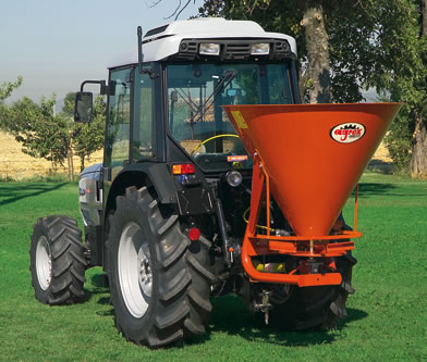 Agrex Spin Spreader Attached - PTO Shaft Mowers