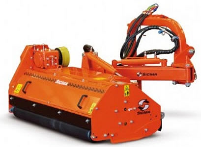Sicma Ditch Bank Mowers | Carver Equipment - Diagram