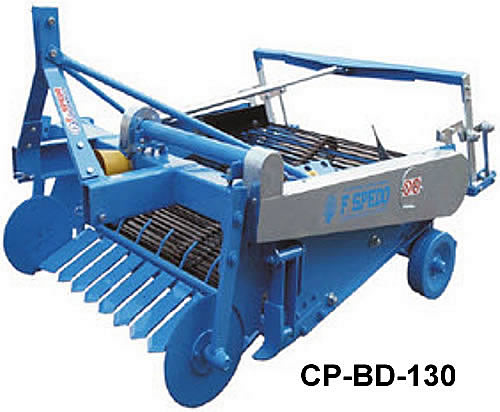 Large Belt Potato Harvester from Carver Equipment